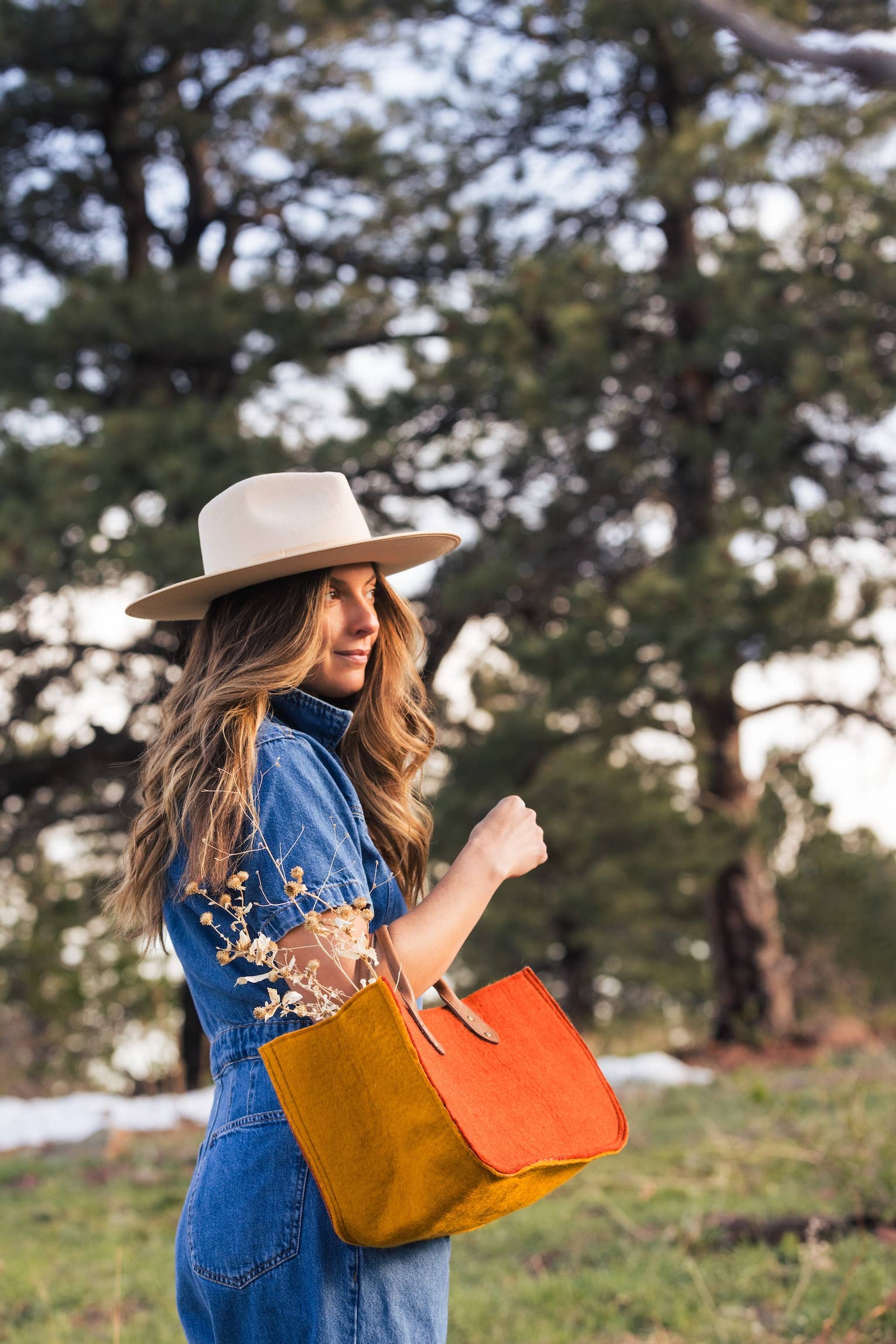 Fibres of Life - Wool & Felt - Wholesale Tote Bag - Women's - The Grab-&-Go Carry All | Felt Wool Tote Bag | Soft Yarn Bag28