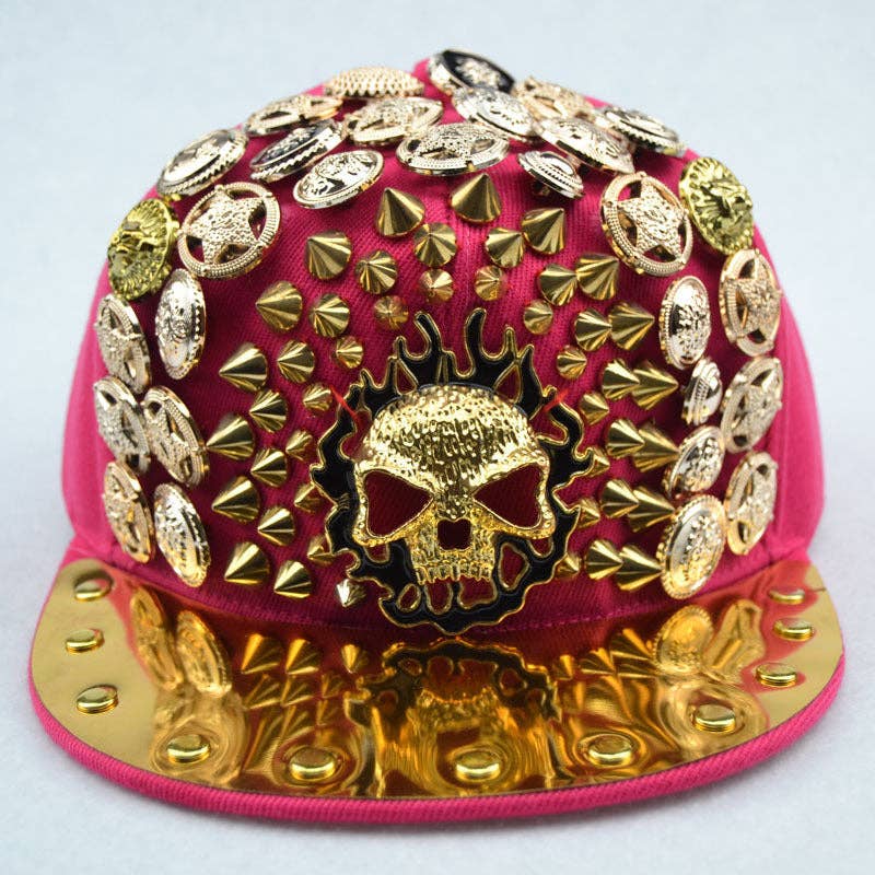 Red Skull Coins Hiphop Cap C0275 for wholesale on Faire3