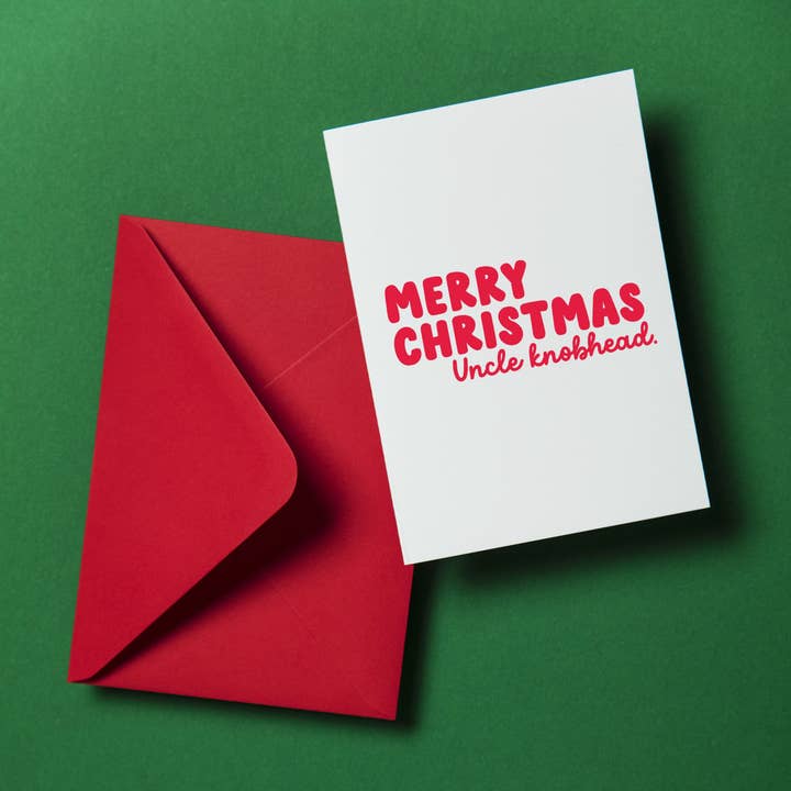 Buon Natale zio Knobhead per la vendita all'ingrosso da parte di Fighty Pants.