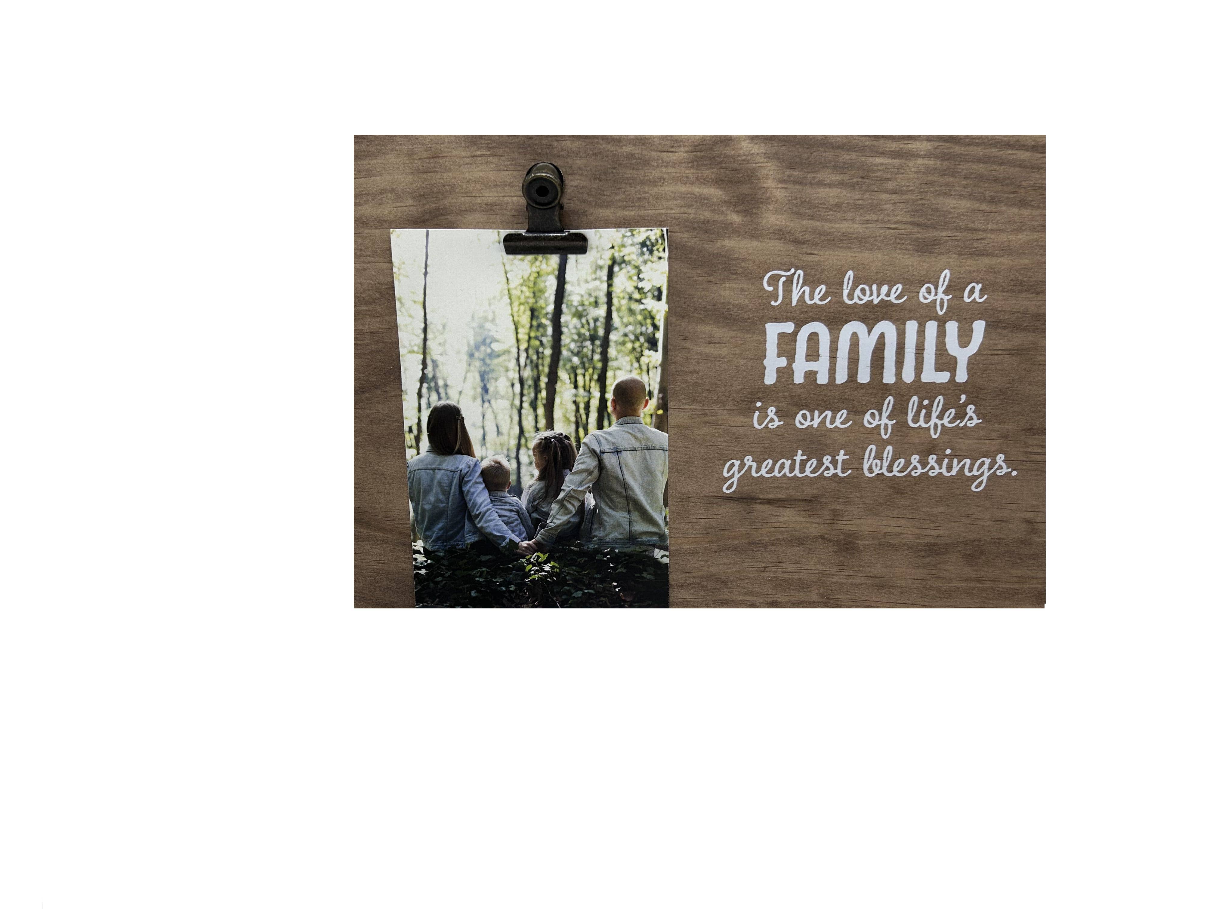 Works of Heart – wholesale Väggplakett – Vänner och familj Photo Plaques13