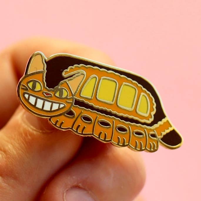 Cutie Bus Enamel Pin for wholesale by Boogie Bee