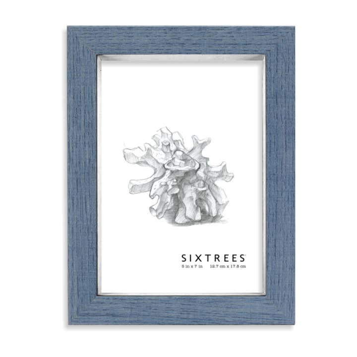 Sixtrees - Wholesale Picture Frame - Lawrence Wood Picture Frame - 4X6, 5X7, 8X10 - Multiple Colors