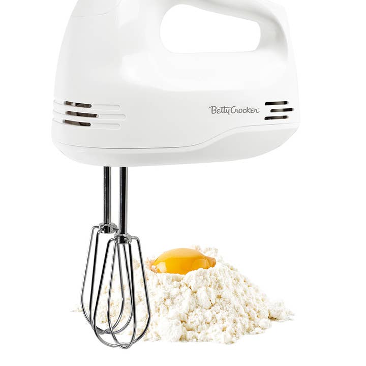 5-speed Hand Mixer, 150 Watts Power, White for wholesale by Equity Brands