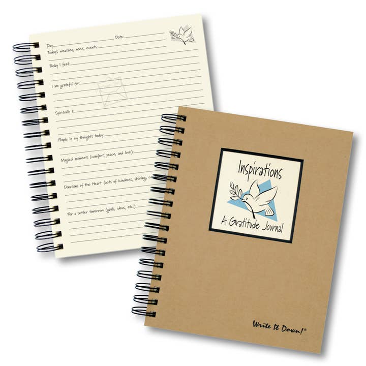 Gratitude Journal (Kraft) for wholesale by Journals Unlimited