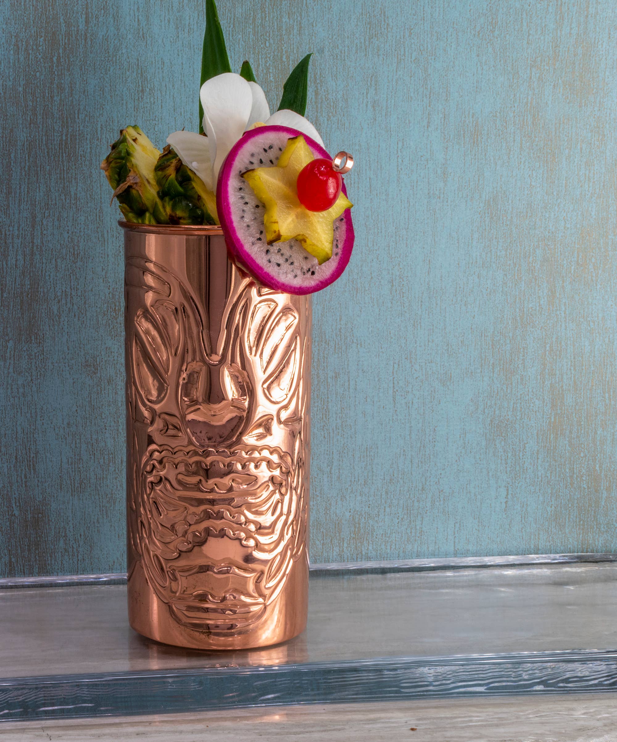 Prince of Scots - Wholesale Cocktail/Liquor Glass - The Legends of Hawaii Copper Tiki Mug ~ Kāne ~