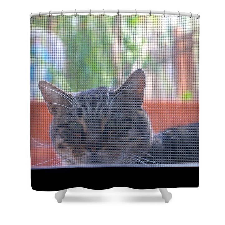 DOUCHEGORDIJN „THE SUDDEN CAT” voor wholesale door sorayadapuzzostore