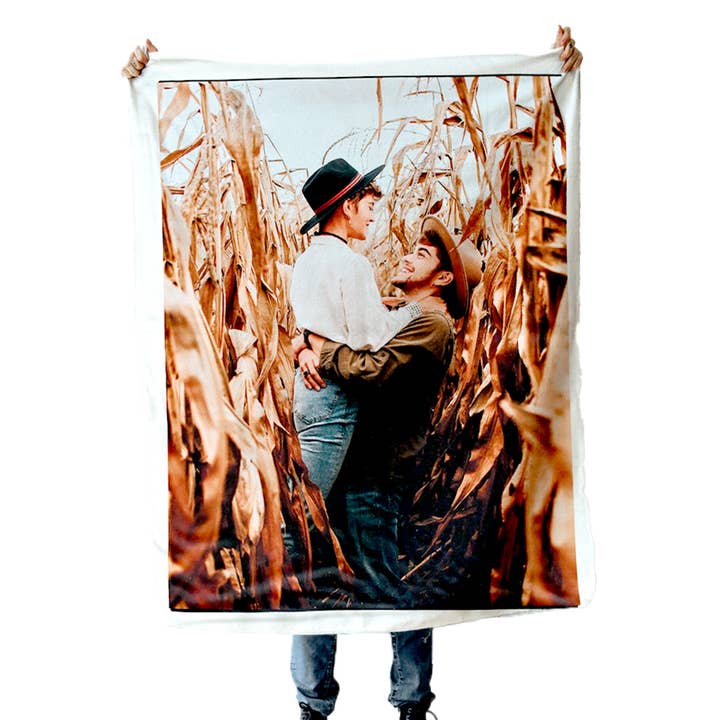 Personalized Photo Blanket Fleece with Text & Photo and other Purchase wholesale custom printed fleece blankets. Free returns & net 60 terms on Faire trending on Faire.