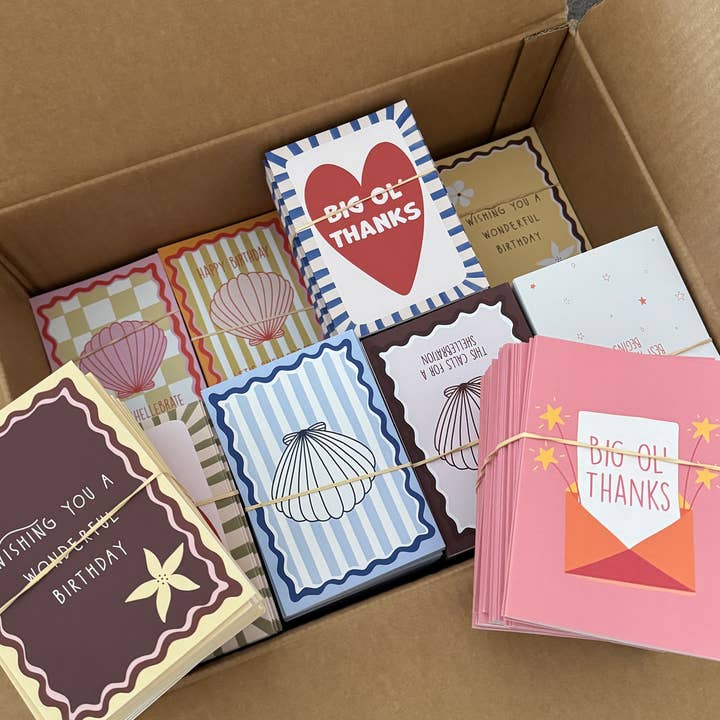 From Rosalie - Wholesale Birthday card - Wishing You A Wonderful Birthday GREETING CARD brown flowers1