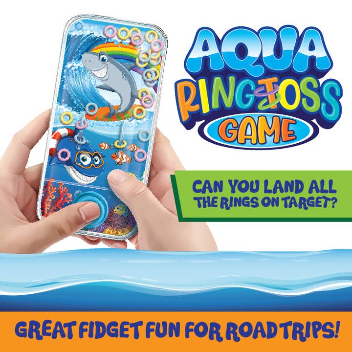 Novelty Brands - Wholesale Retailer Display - Kids & Baby - So Much Fun! Aqua Ring Water Toss Game - 12/Display6
