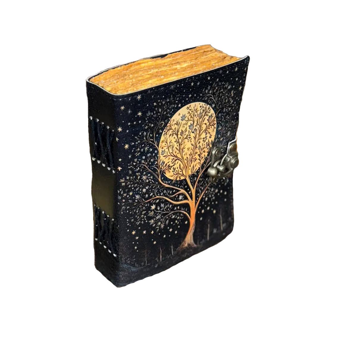 Billion Brothers – Capa de diário por atacado – Caderno de Viagem em Couro com Árvore da Vida Grimoire Celta2