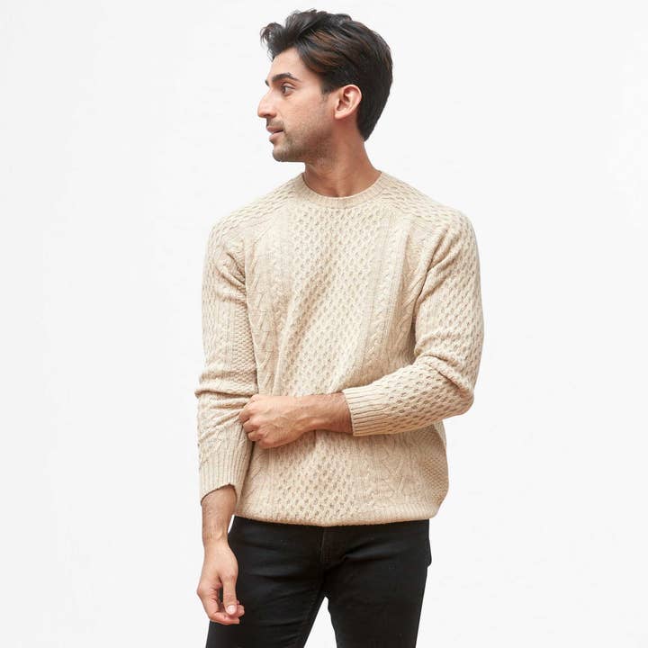 Oliver Charles - Wholesale Knit Sweater - Women's - 100% Yak Wool Cable Knit7