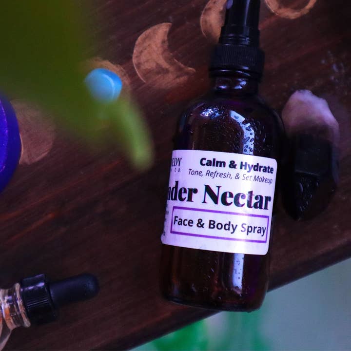 Face & Body Spray Toner - Lavendel Nectar for engroshandel hos Remedy Bath Co