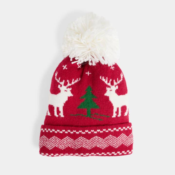 Reindeer Knit Hat for wholesale by COCO + CARMEN