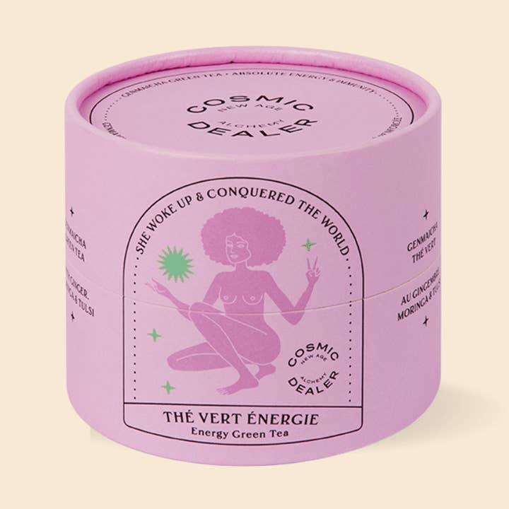 Energy Tea: Genmaicha Ginger & Tulsi for wholesale by Cosmic Dealer