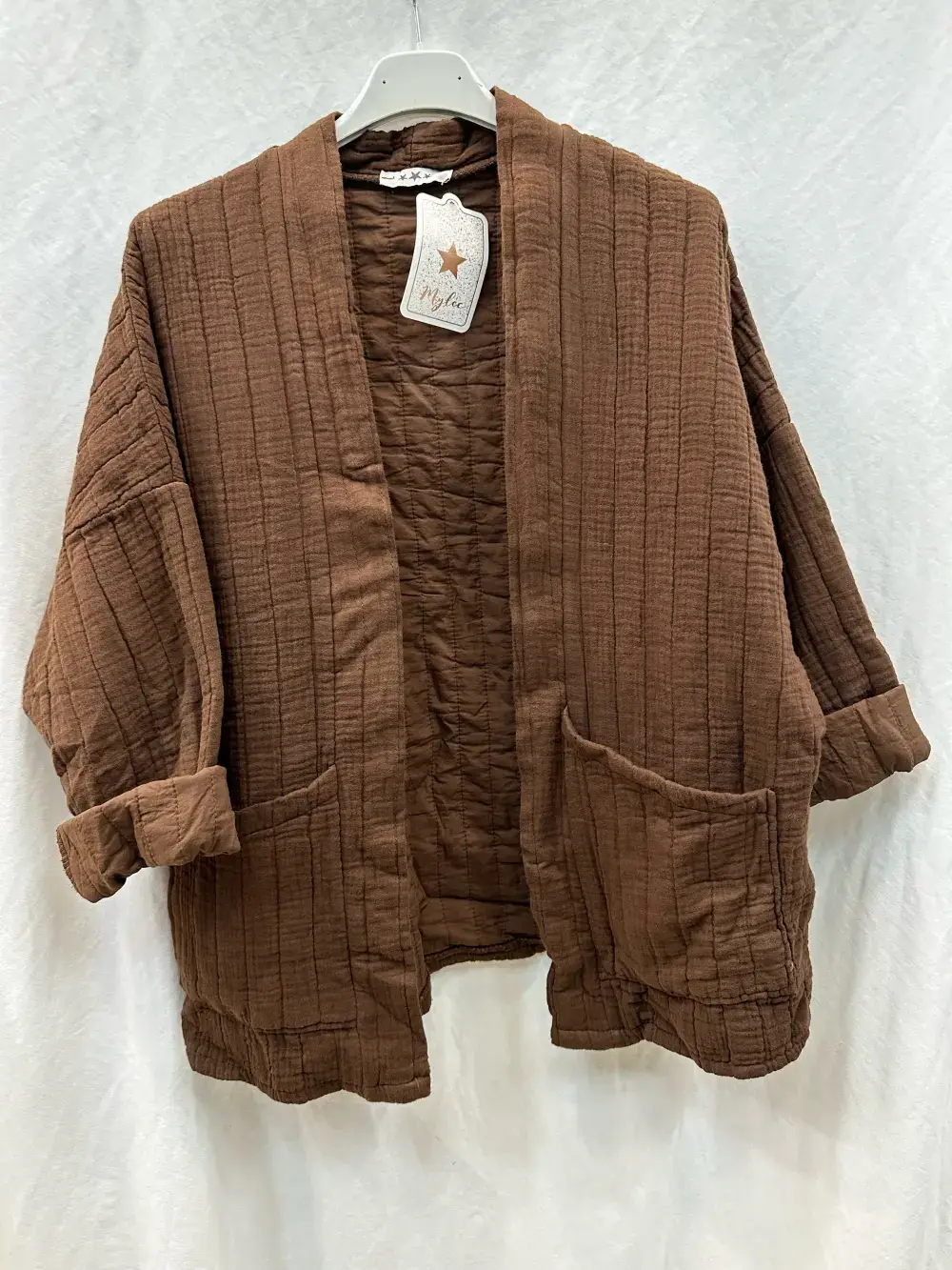 Mimi & Gogo – wholesale Jacket – Women's – Quilted jacket in cotton gauze33