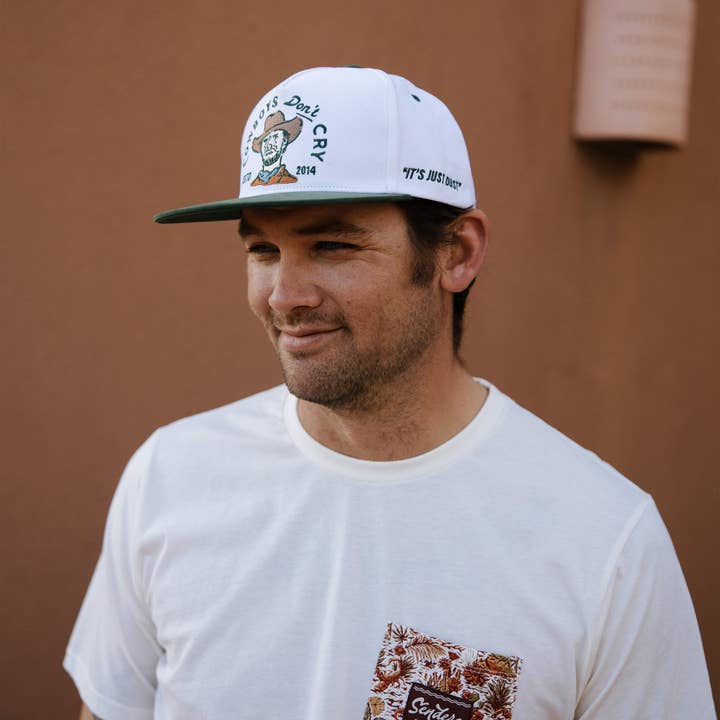 Sendero Provisions Company - Wholesale Flat Brim Cap - Men's - Cowboys Don't Cry Hat