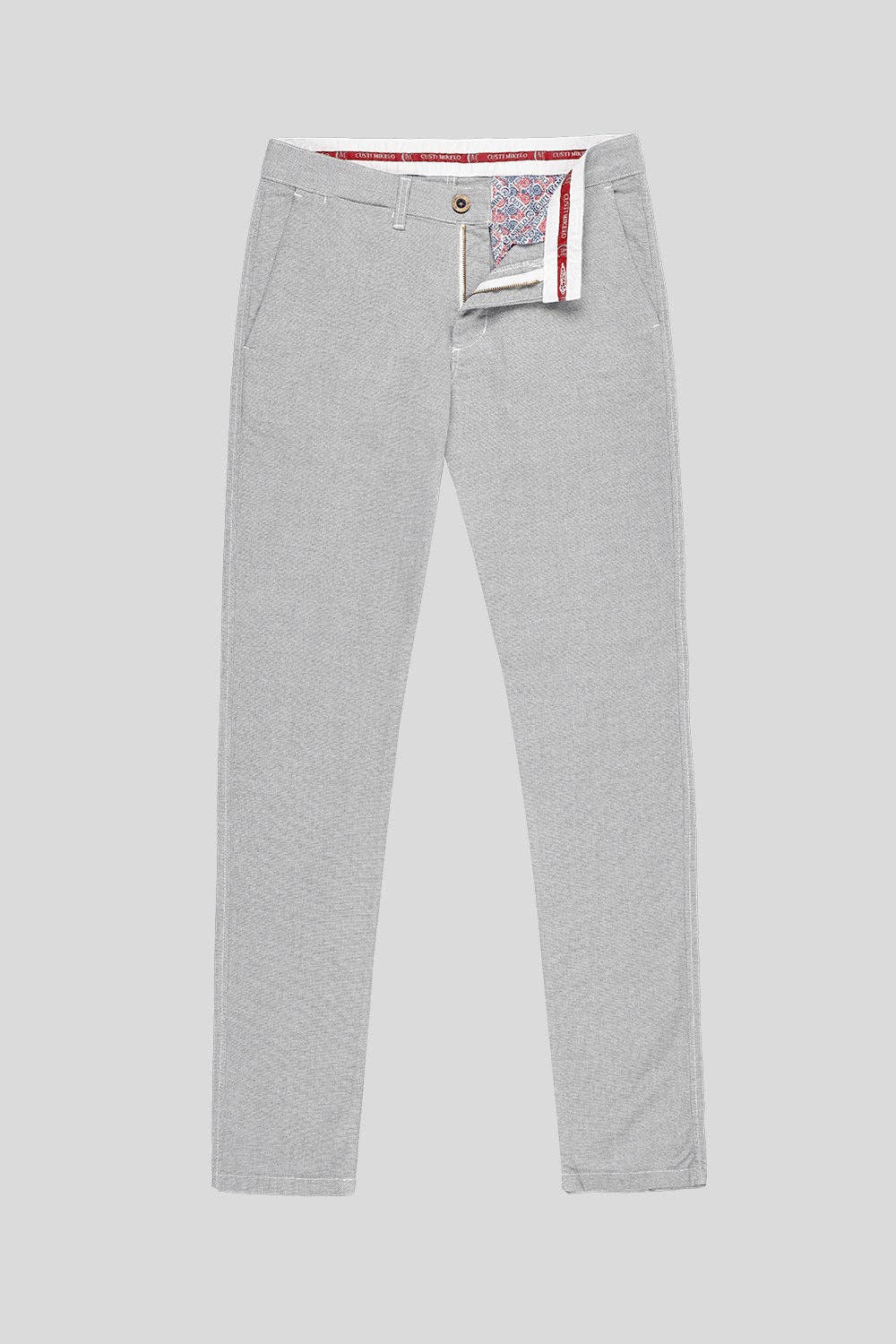 Custi Mikelo: Men's Clothing & Christmas Gifts - Wholesale Pants - Men's - White Patterned Chino Pants | Manzanares4