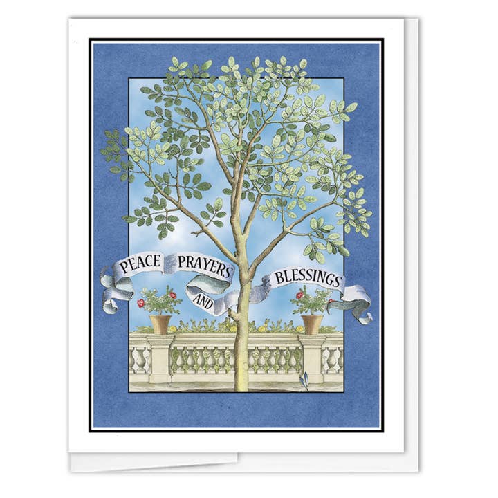 A2 - Sympathy Tree for wholesale by JennyDidIt Note Cards
