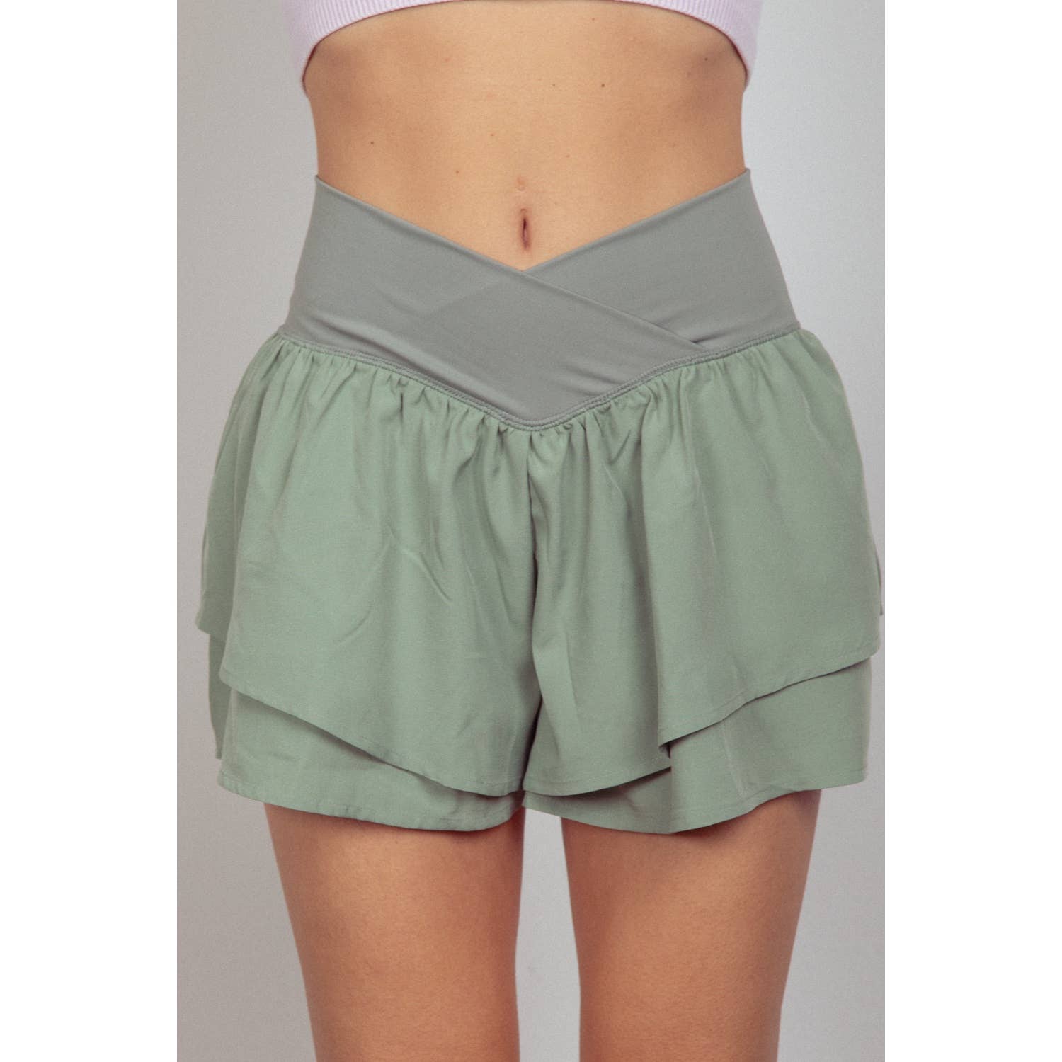 Apolline - Wholesale Athletic Shorts - Women's - V-Shaped Waist Athletics Activewear Shorts 10