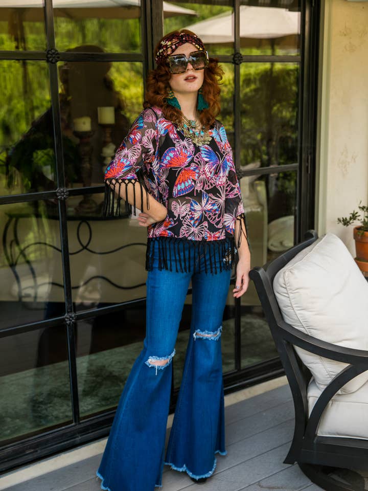 Débardeur Geo Flutter pour la vente par Jennafer Grace