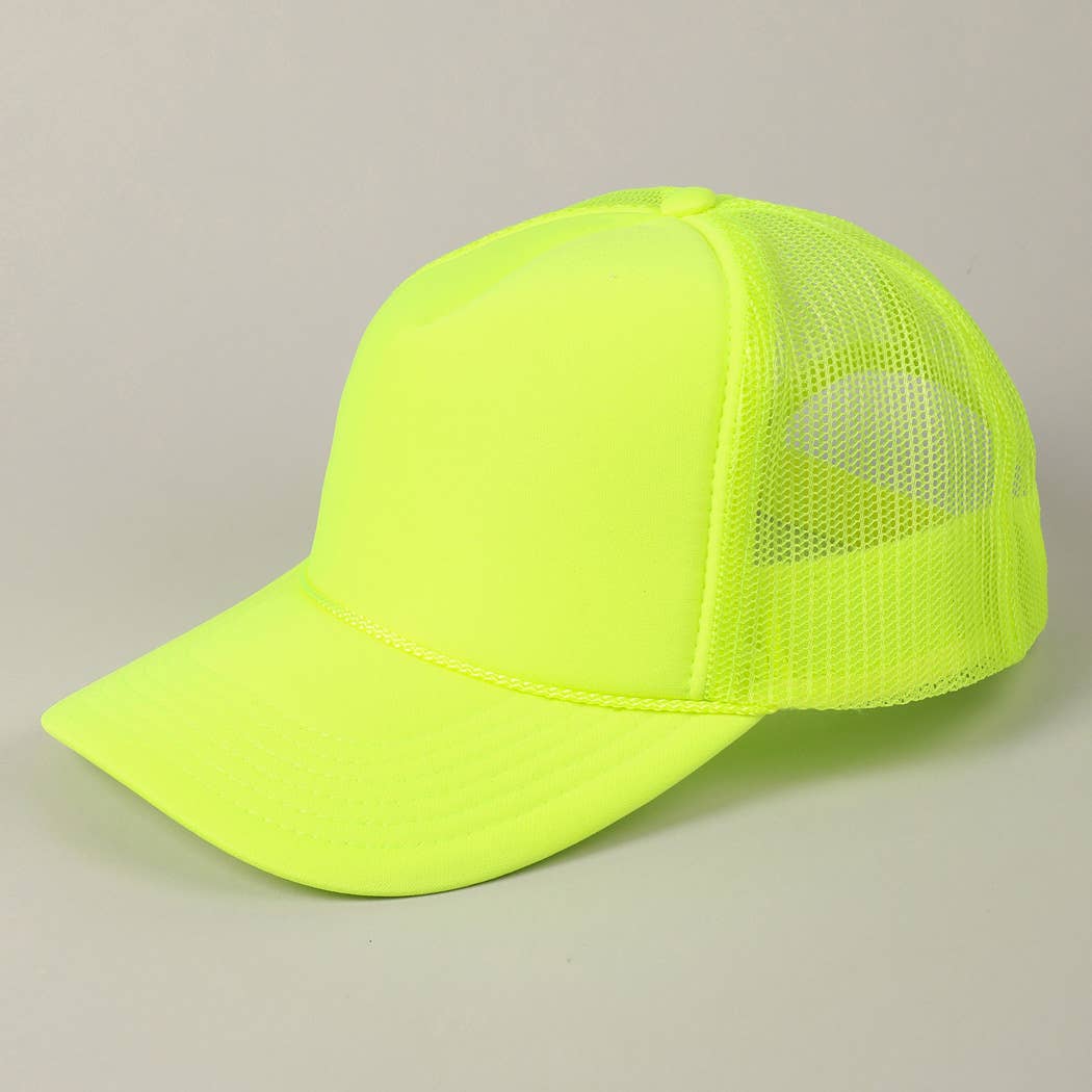 Fashion City - Wholesale Trucker Hat - Unisex - Solid Color OTTO 5-Panel Foam Mesh Back Trucker Hat18