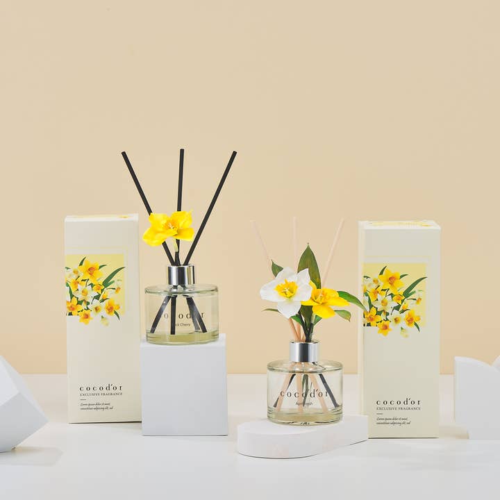 Cocodor Italy srl - Wholesale Reed Diffuser - Cocodor Daffodil Diffuser 120ml (4.0oz) White Musk