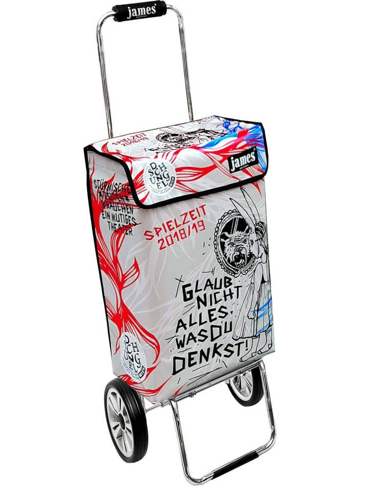 James nella giungla per la vendita all'ingrosso da parte di James - der kultige Einkaufs-Butler