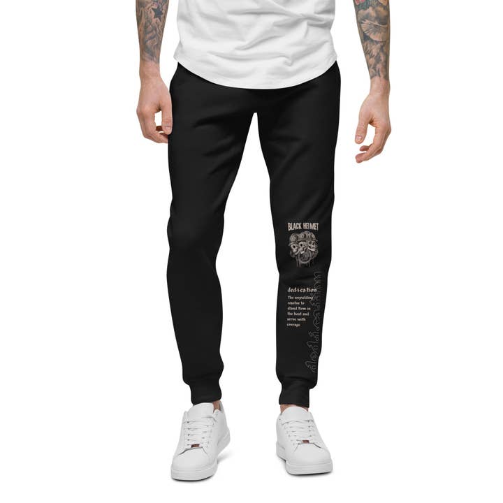 Echte Toewijding Fleece Trainingsbroek voor wholesale door Black Helmet