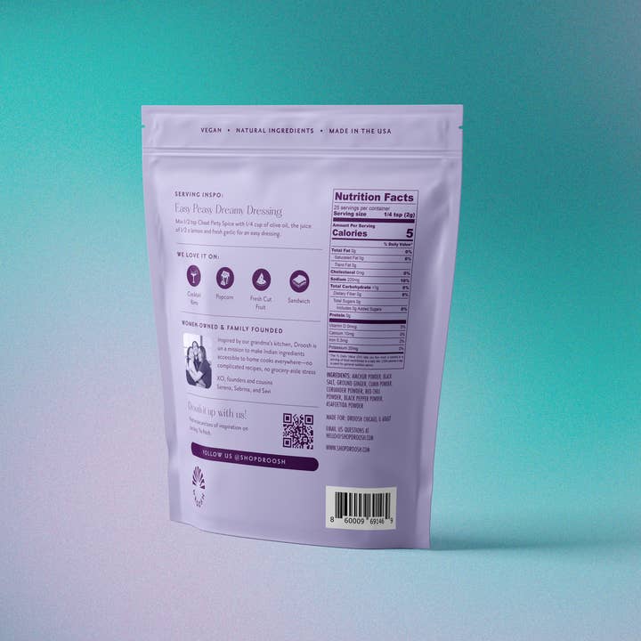 Droosh - Wholesale Dried Spice Mix - Chaat Party Spice1