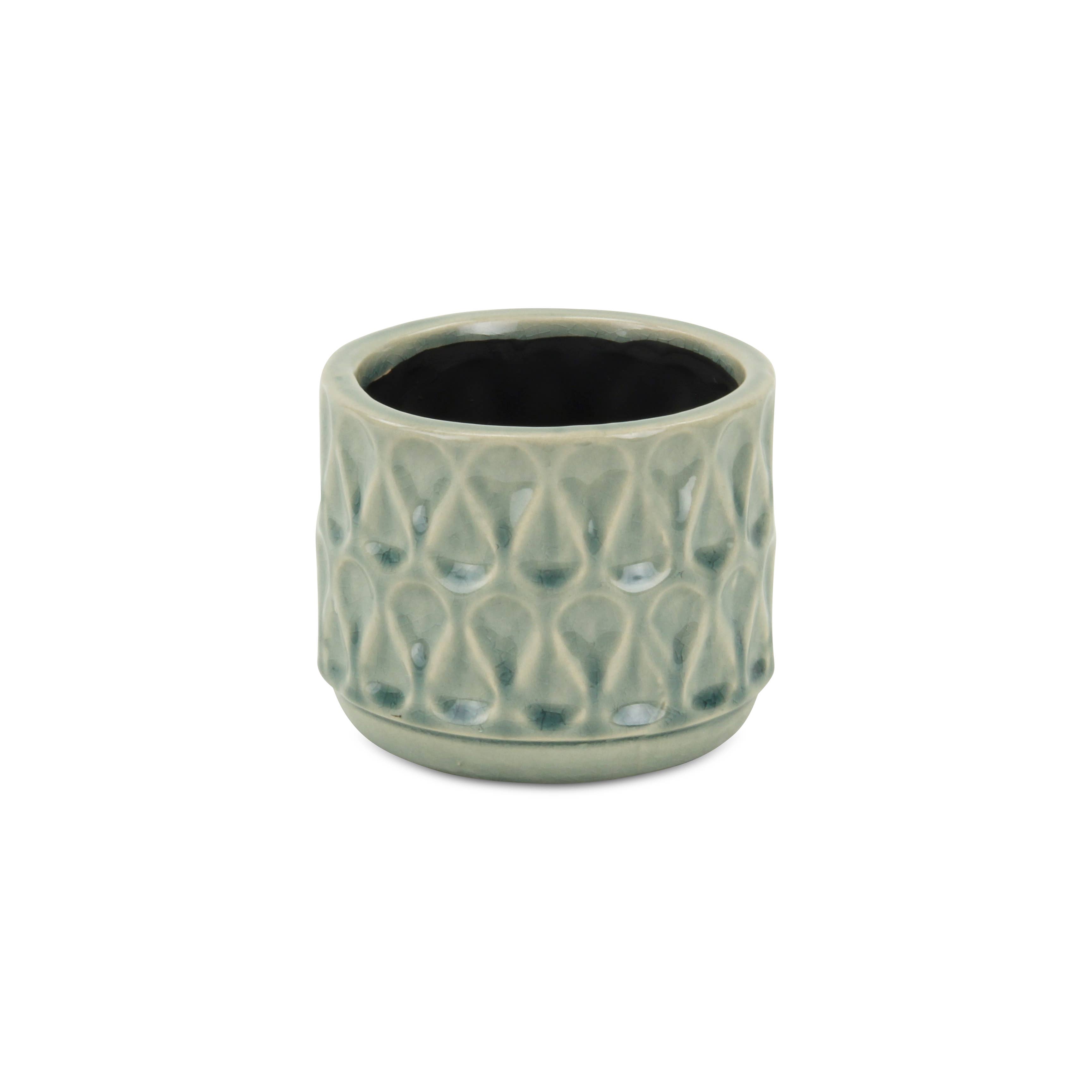 Cheungs Home Decor - Vendita all'ingrosso Vasi per piante - Vaso Lacrima verde a goccia8