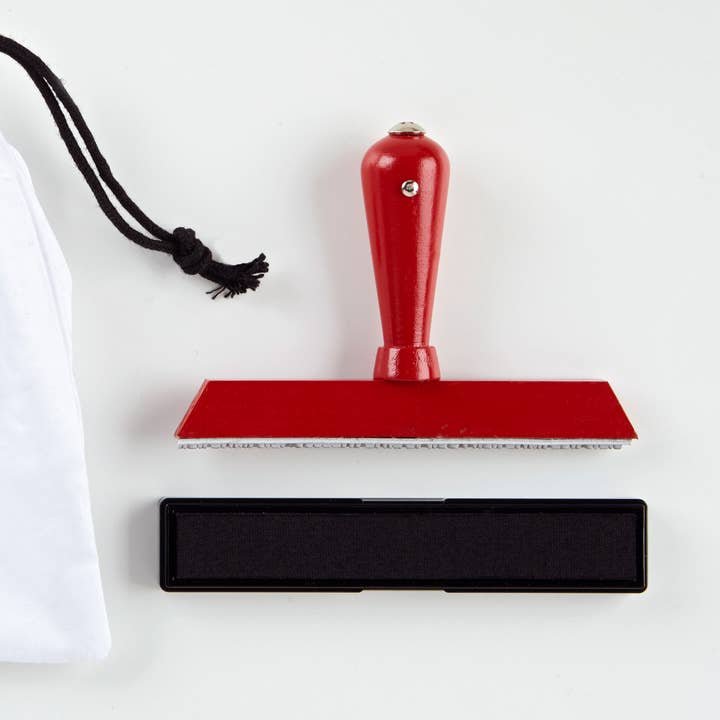 Wms&Co. - Wholesale Rubber/Decorative Stamp - Philosophical Quote Hand Stamp and Inkpad - Single Line49