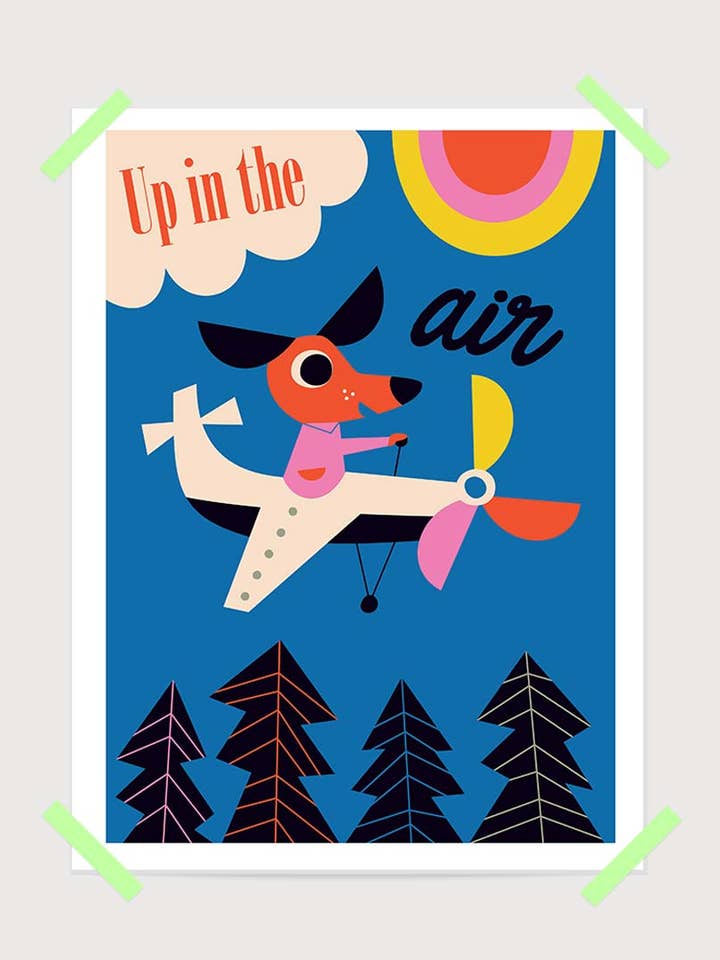 Póster Arriba en el aire para venta al por mayor de Les Petits Collectionneurs