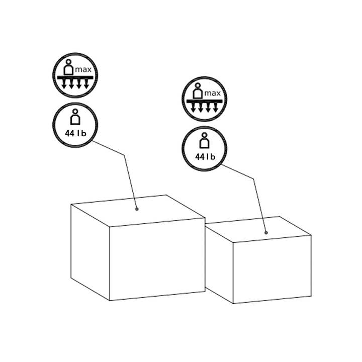 39F Inc. - Wholesale Side Table - Faux Marble Side Table - 3 Colors (Black/Travertine/White)8