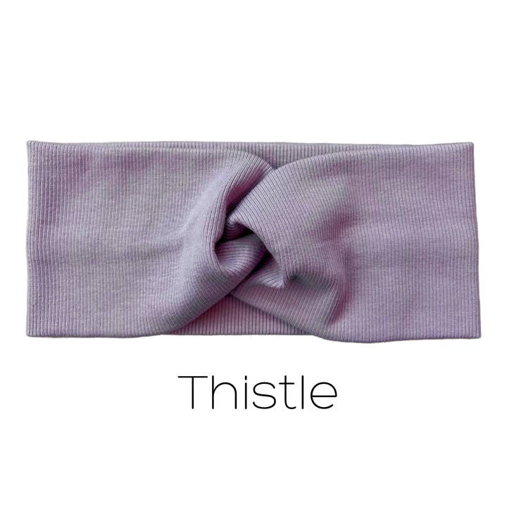 The Modern Pause - Wholesale Fashion Headband - Women's - Organic Rib Cotton Twist Headband17
