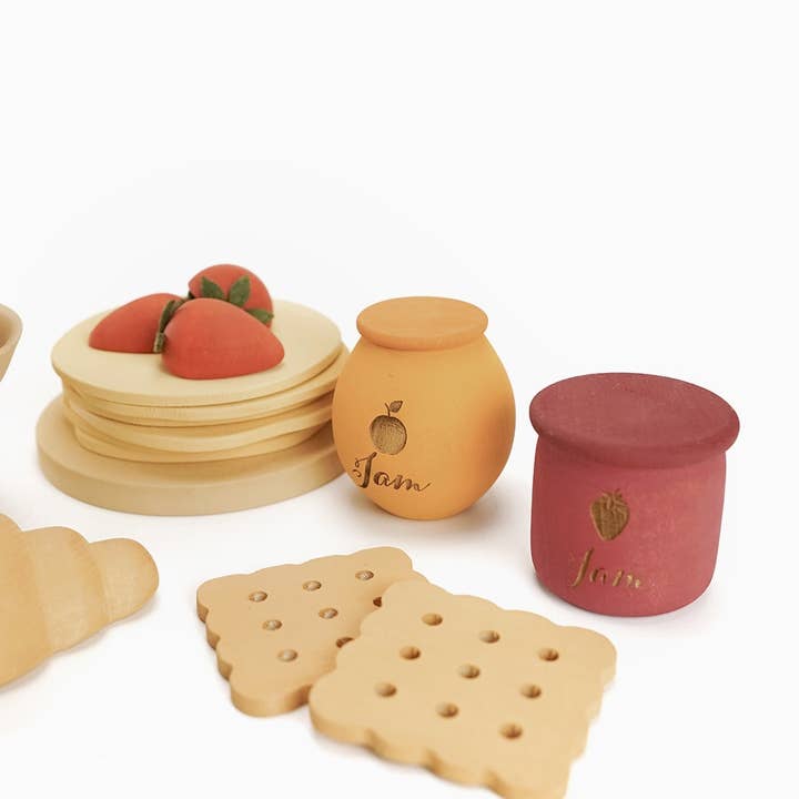 SABO concept - Wholesale Toy Set - Kids - Wooden Play Food Set | Desserts