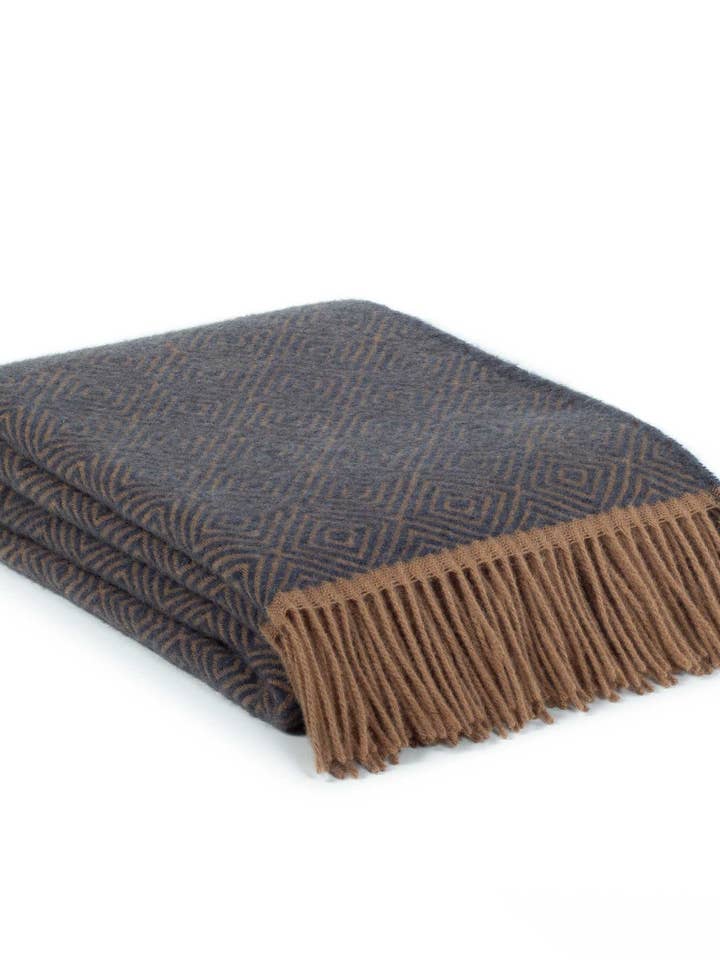 Wolldecke VENEZIA Blau für den Großhandel von MoST