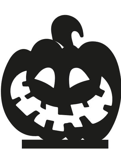 Element Halloween pompoen voor wholesale door UITHOUT Gesneden