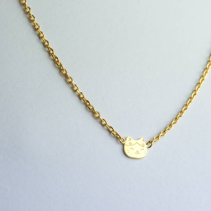 Adorabili - Wholesale Pendant/Charm Necklace - Short children's necklace gilded with fine gold – made in France3