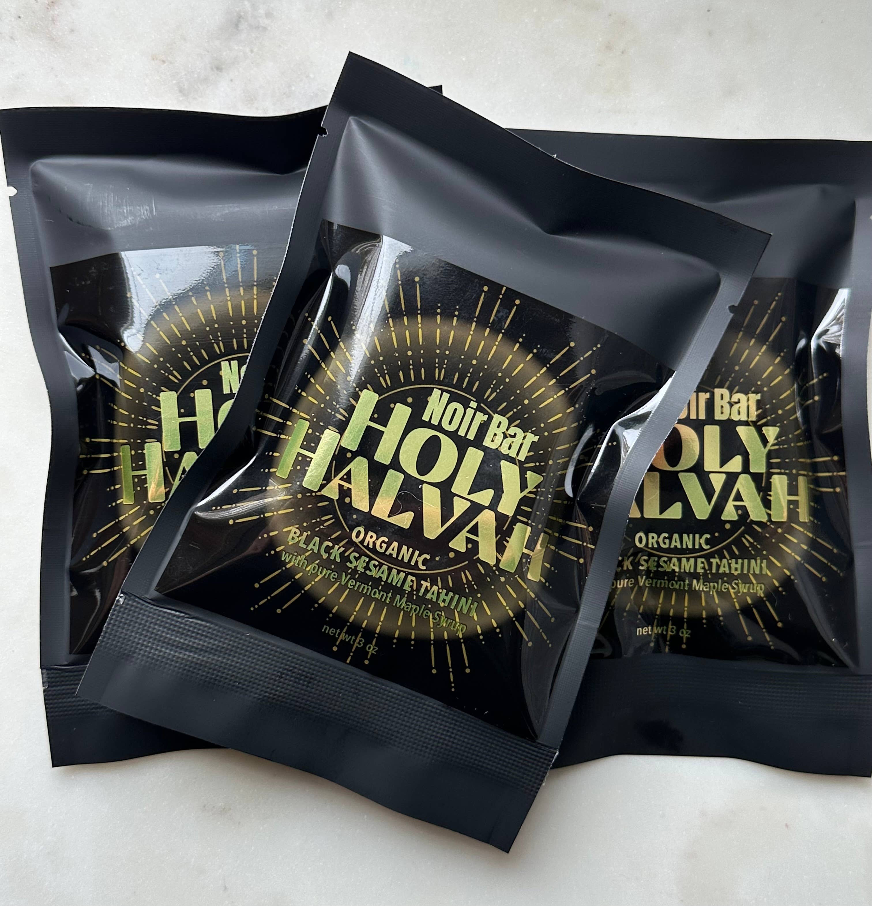 Holy Halvah - Wholesale Snack Bar - Organic Holy Halvah NoirBar3