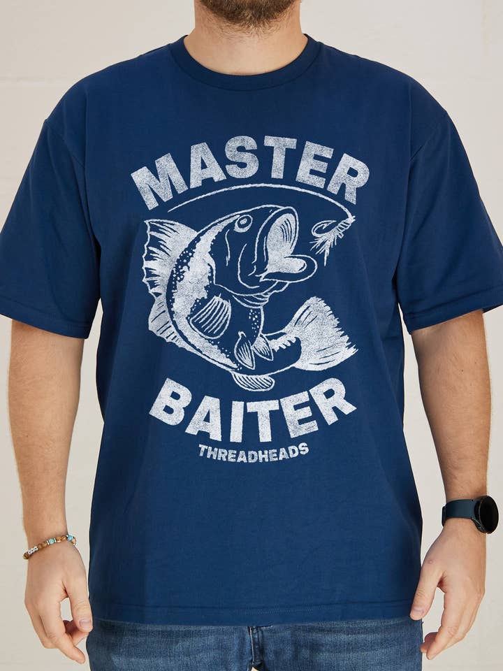 Master Baiter T-Shirt for wholesale by Threadheads