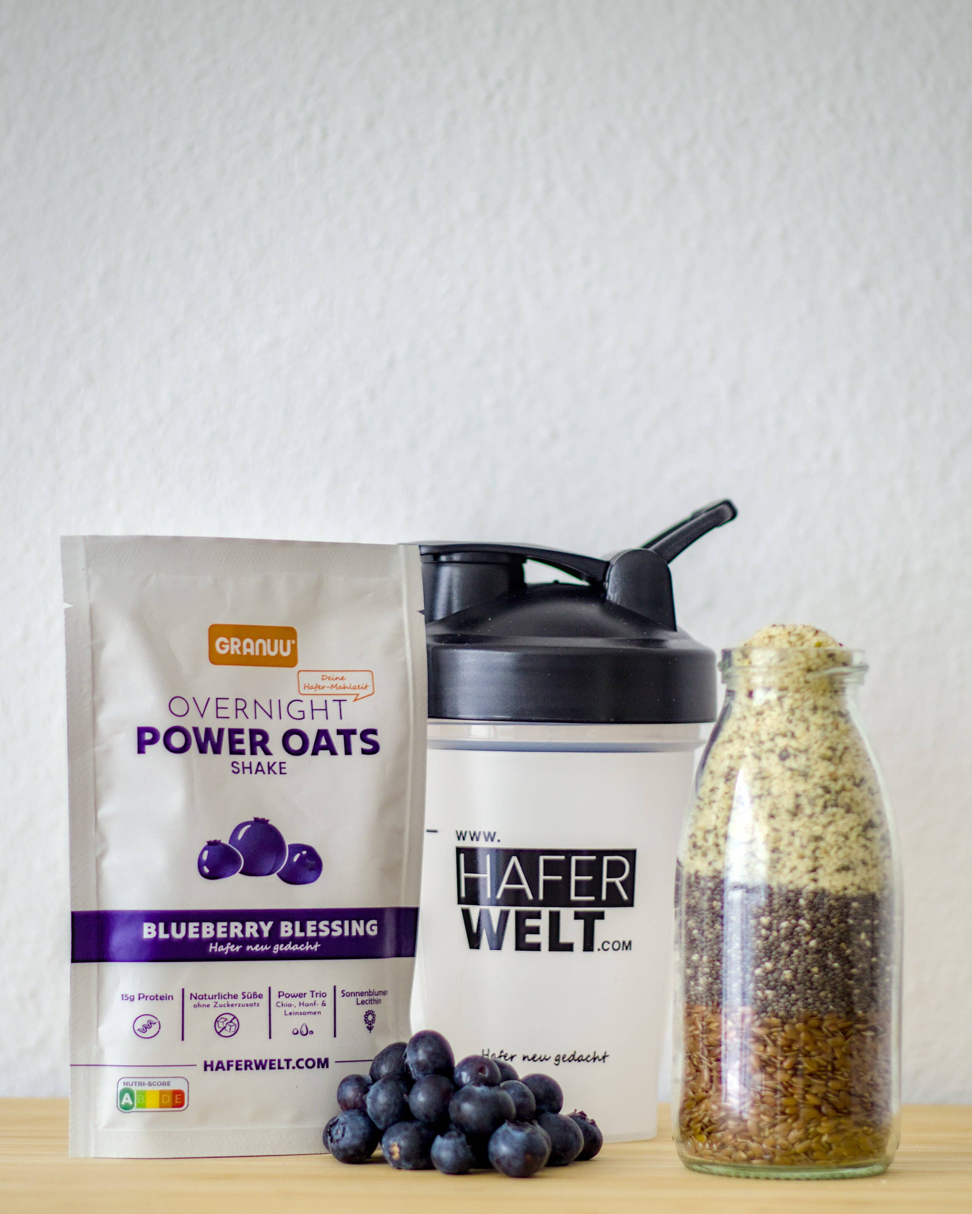 Granuu by Haferwelt – wholesale Havregryn – Granuu Overnight Power Oats Bestseller Kit (12 förpackningar+1 gratisförpackning) - Ge din dag smak8