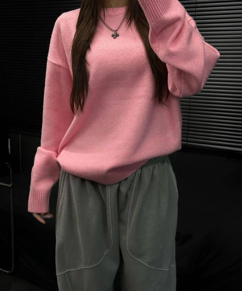 Little Light - Wholesale Knit Sweater - Women's - Soft Cashmere Blend Washable Knit Sweater Made in Korea23