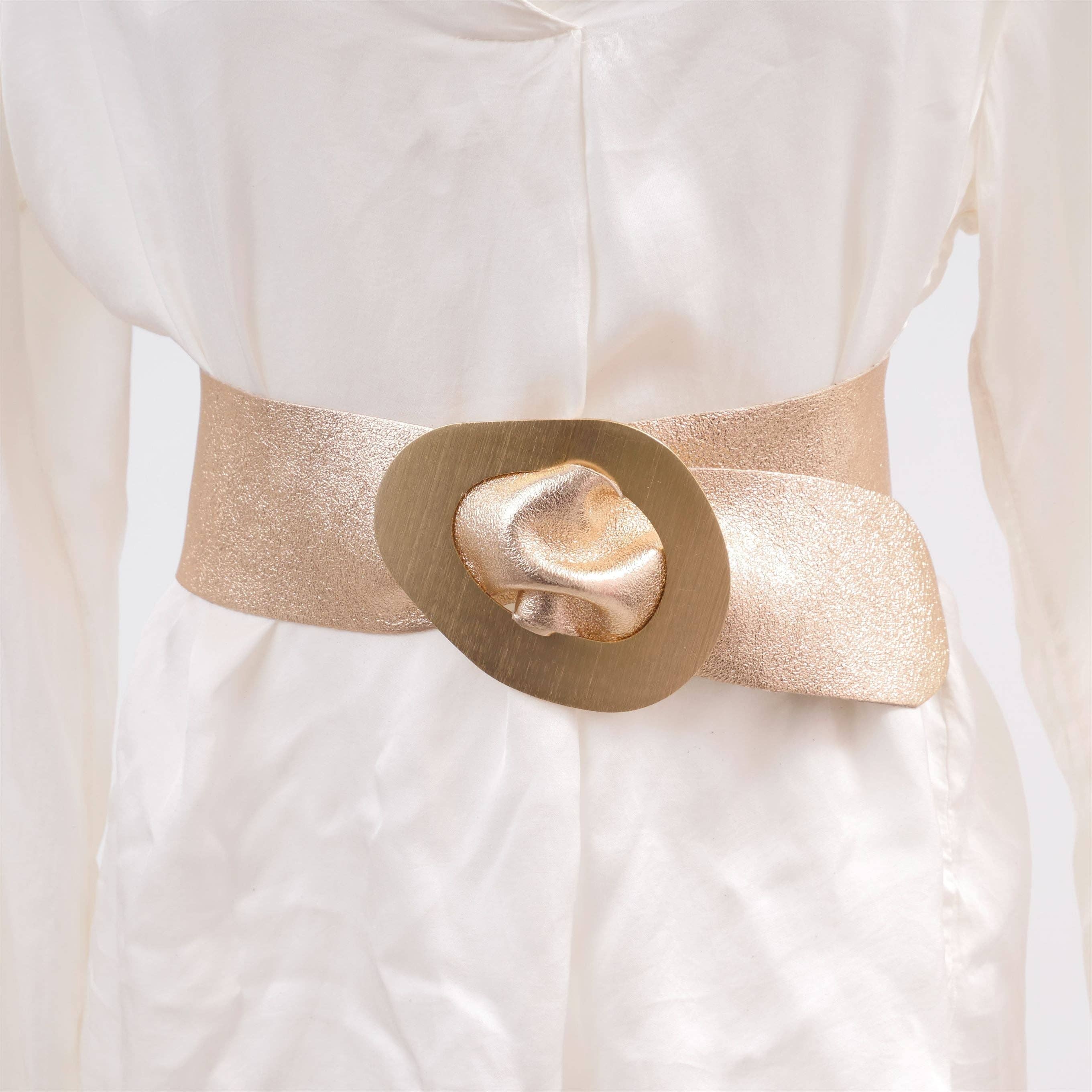 Cecile Wang - Wholesale Belt - Women's - Shiny leather belt 85005510