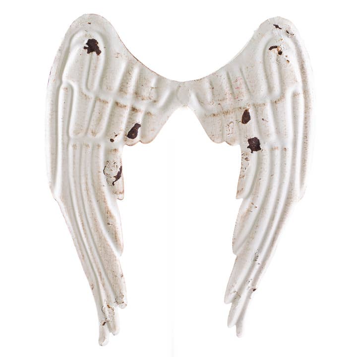 Stunning Mtl Angel Wings Sm for wholesale by Oak Street Wholesale