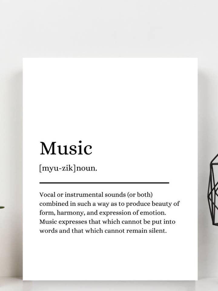 Impression murale avec citation au format A5 pour la vente par Second Ave Gift Company