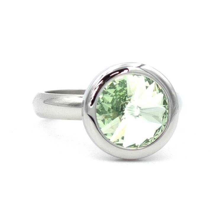 Sergio Engel jewellery - Wholesale Single Stone/Solitaire Ring - Pad Systems 01 - Kristallpad32