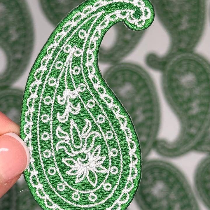 Aloe and Milk Boutique - Wholesale Patch - Paisley patch, western, boot patch, cowgirl, cheer, football2