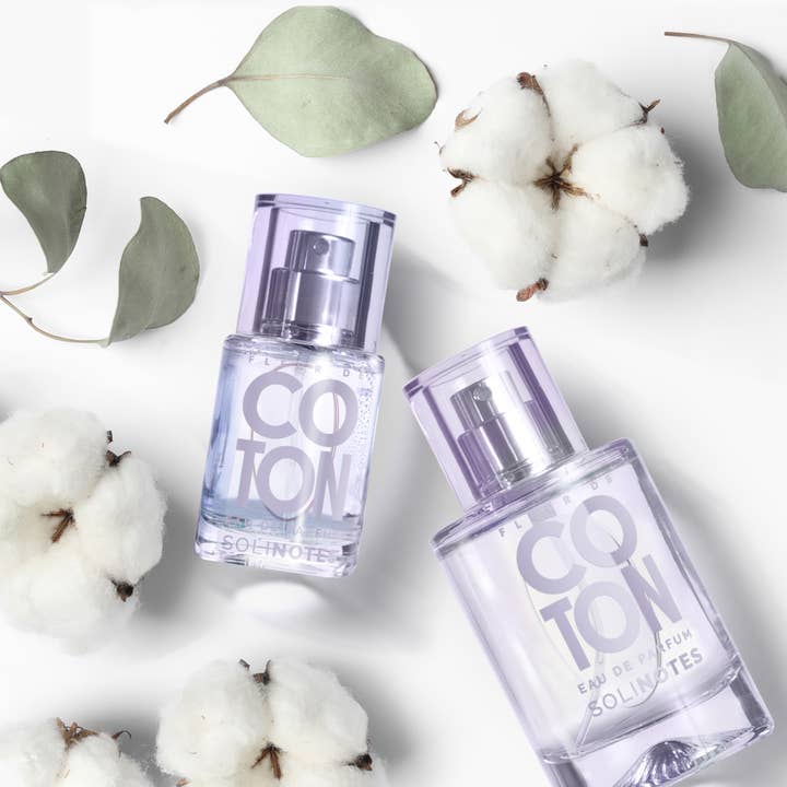 Solinotes (US Stores) - Distributed by Scents of Europe - Wholesale Perfume/Eau de Toilette - Mini Cotton Perfume 0.5 oz- CLEAN BEAUTY