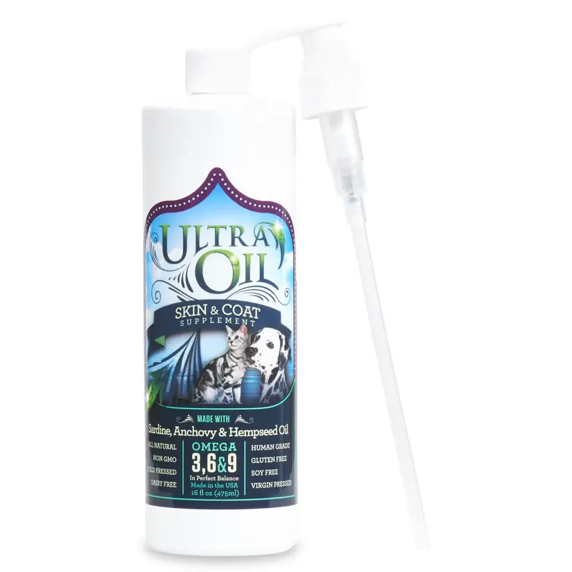 Ultra Oil For Pets – Engroshandel Supplement til kæledyr - Kat/hund – Hud- og pelskosttilskud1