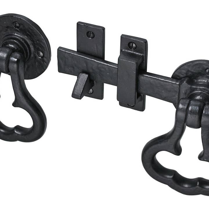 Ring Latch Lakeland Black Cast Iron for wholesale by IronmongeryWorld